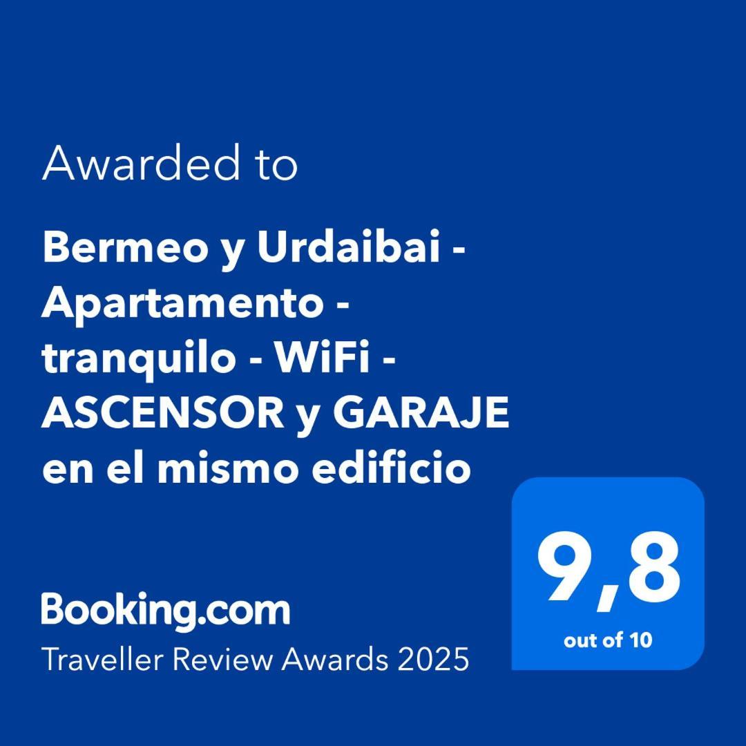 Bermeo Y Urdaibai - Parking-Ascensor - Wifi - Tranquilo Lejlighed Eksteriør billede