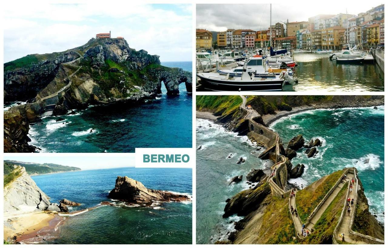 Bermeo Y Urdaibai - Parking-Ascensor - Wifi - Tranquilo Lejlighed Eksteriør billede